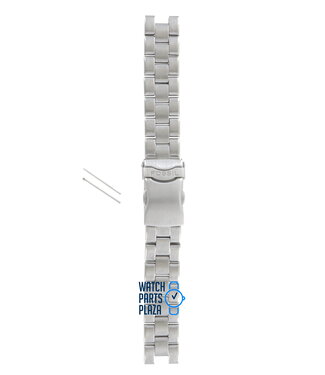 Fossil Fossil JR8038 Watch Band Grey Stainless Steel 18 mm