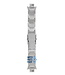 Fossil JR8159 Watch Band JR-8159 Grey Stainless Steel 12 mm