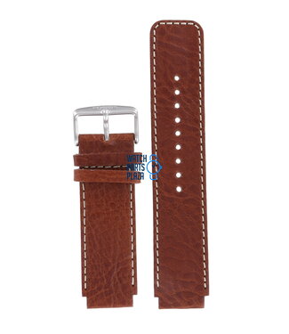 Fossil Fossil JR8167 Watch Band Brown Leather 19 mm