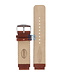 Fossil JR8167 Watch Band JR-8167 Brown Leather 19 mm Big Tic