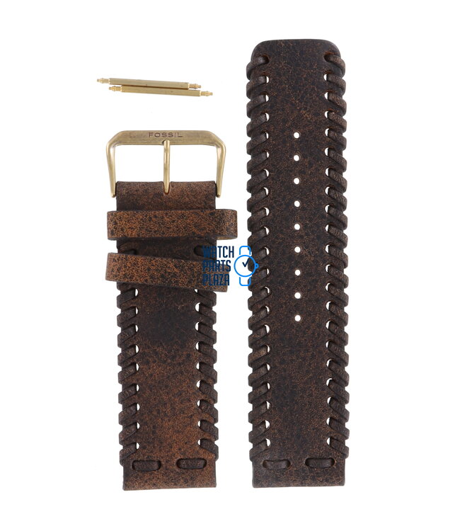 Fossil JR8181 Watch Band JR-8181 Brown Leather 24 mm