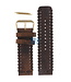 Fossil JR8181 Watch Band JR-8181 Brown Leather 24 mm