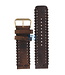 Fossil JR8181 Watch Band JR-8181 Brown Leather 24 mm