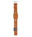 Fossil JR8185 Cuff Watch Band JR-8185 Light Brown Leather 20 mm Big Tic