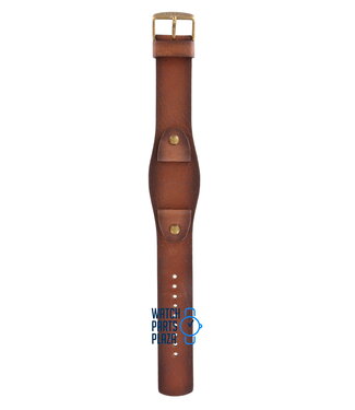 Fossil Fossil JR8186 Watch Band Brown Leather 20 mm