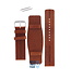 Fossil JR8213 Watch Band JR-8213 Brown Leather 22 mm Big Tic