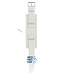 Fossil JR8223 Watch Band JR-8223 White Leather 22 mm