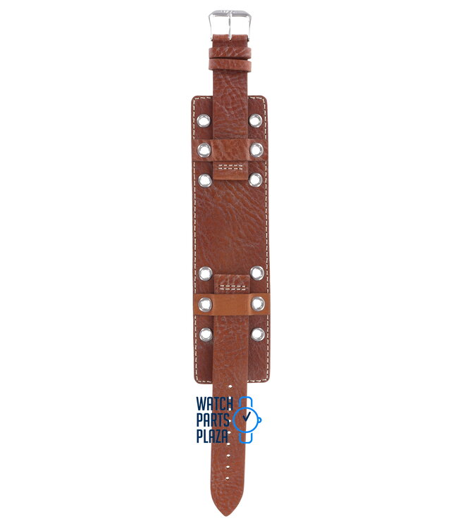 Fossil JR8246 Watch Band JR-8246 Brown Leather 18 mm