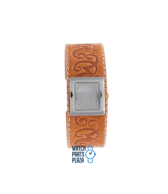 Fossil JR8248 Watch Band JR-8248 Light Brown Leather 22 mm