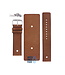 Fossil JR8255 Watch Band JR-8255 Brown Leather 22 mm