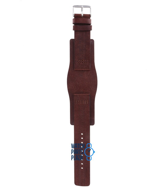 Fossil JR8293 Watch Band JR-8293 Brown Leather 22 mm Big Tic