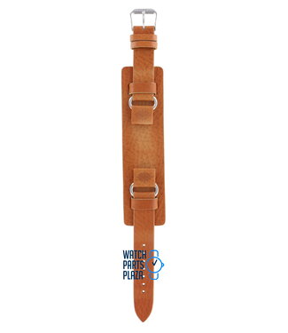 Fossil Fossil JR8300 Watch Band Light Brown Leather 16 mm