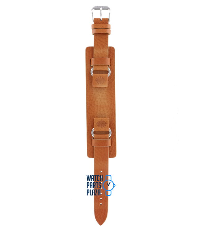 Fossil JR8300 Watch Band JR-8300 Light Brown Leather 16 mm