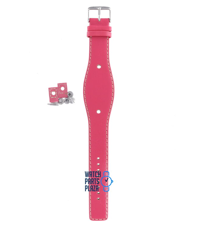 Fossil JR8302 Watch Band JR-8302 Pink Leather 09 mm