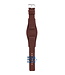 Fossil JR8339 Watch Band JR-8339 Brown Leather 20 mm Big Tic