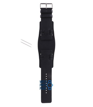 Fossil Fossil JR8340 The Matrix Watch Band Black Leather 28 mm