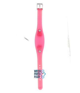 Fossil Fossil JR8342 Watch Band Pink Silicone 12 mm