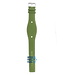 Fossil JR8364 Horlogeband JR-8364 Groen Leer 09 mm