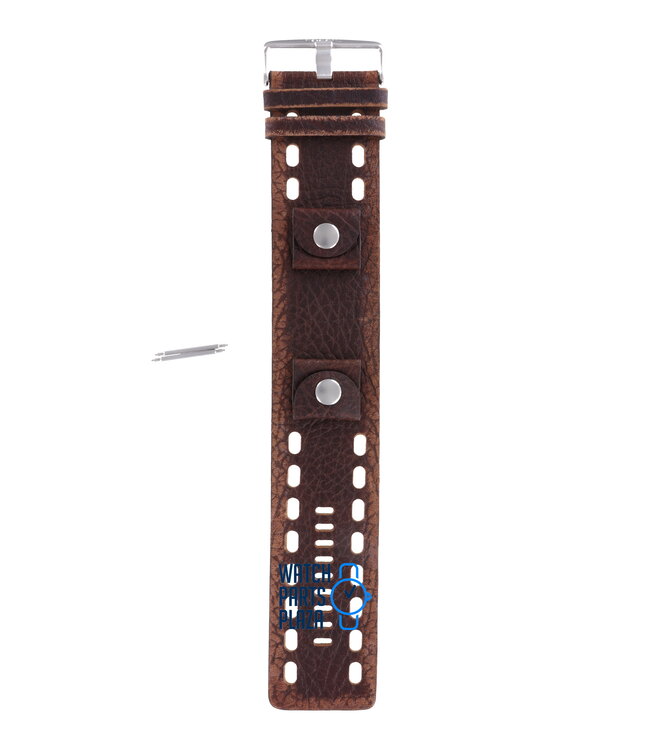 Fossil JR8372 Watch Band JR-8372 Brown Leather 24 mm Set