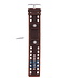 Fossil JR8372 Watch Band JR-8372 Brown Leather 24 mm Set