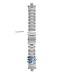 Fossil JR8373 Watch Band JR-8373 Grey Stainless Steel 08 mm Big Tic