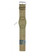 Fossil JR8384 Watch Band JR-8384 Green Leather 19 mm