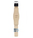 Fossil JR8444 Davis Cup Horlogeband JR-8444 Zwart Leer 26 mm