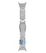 Fossil JR8499 Animated Flaming Numbers Watch Band JR-8499 Grey Stainless Steel 30 mm Big Tic