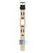 Fossil JR8514 Watch Band JR-8514 Black Leather 15 mm