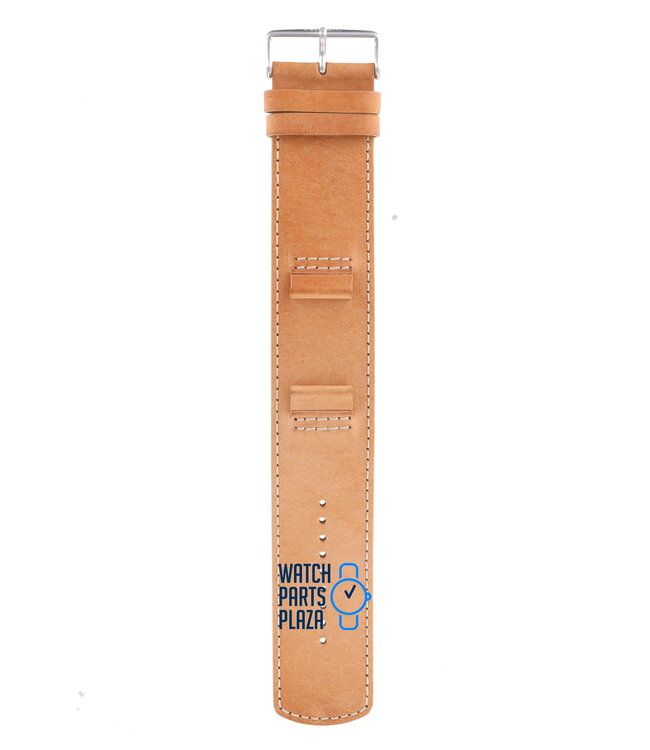 Fossil JR8515 Watch Band JR-8515 Light Brown Leather 20 mm