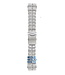 Fossil JR8533 Davis Cup Watch Band JR-8533 Grey Stainless Steel 22 mm