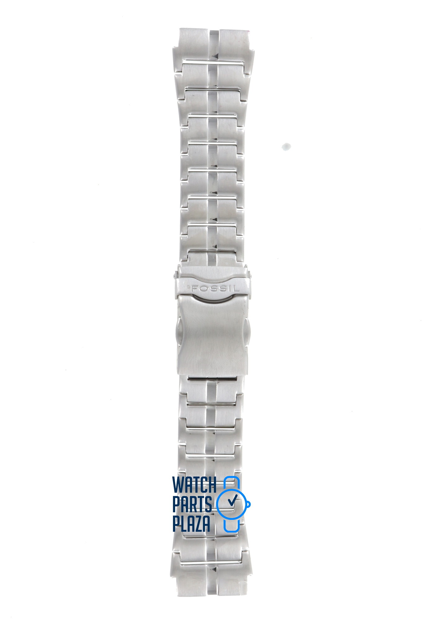 Fossil JR8533 Davis Cup Watch Band Grey Stainless Steel 22 mm
