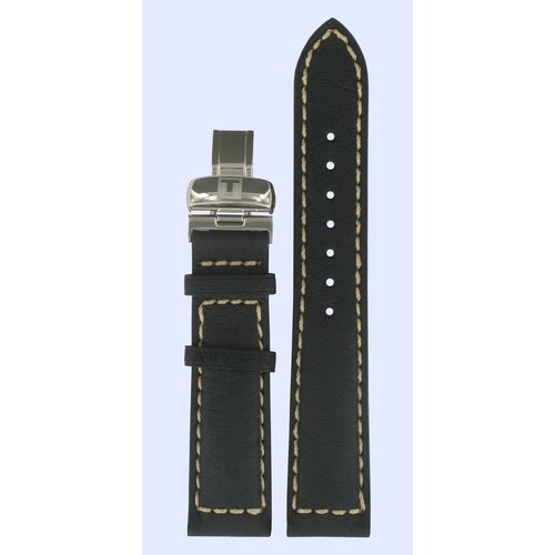 Tissot Tissot T96142852 T-Touch Watch Band Black Leather 20 mm Tissot Tissot T96142852 T-Touch Watch Band Black Leather 20 mm