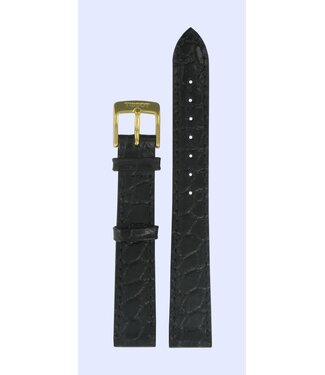 Tissot Tissot T71311 & T71211 Carmel Watch Band Black Leather 14 mm