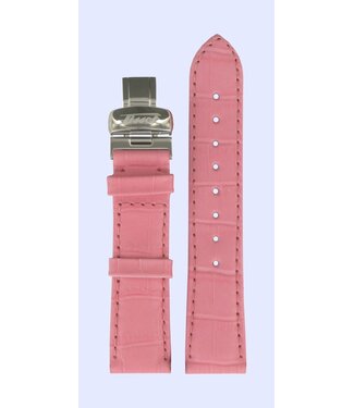 Tissot Tissot T66164702 Heritage Horlogeband Roze Leer 18 mm