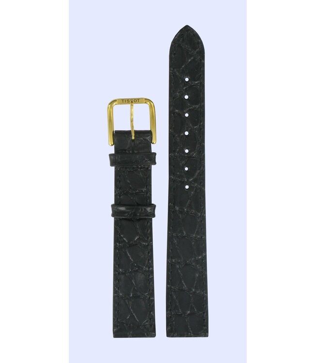 Tissot T52512 T-Classic Watch Band T600013057 Black Leather 14 mm Desire