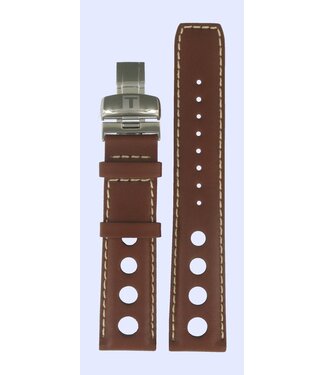 Tissot Tissot J562/662 T-Touch Watch Band Brown Leather 20 mm