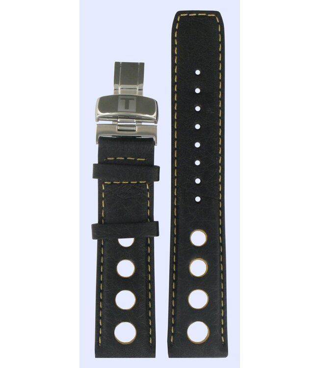 Tissot J562/662 T-Touch Watch Band T600013244 Black Leather 20 mm PRS 516