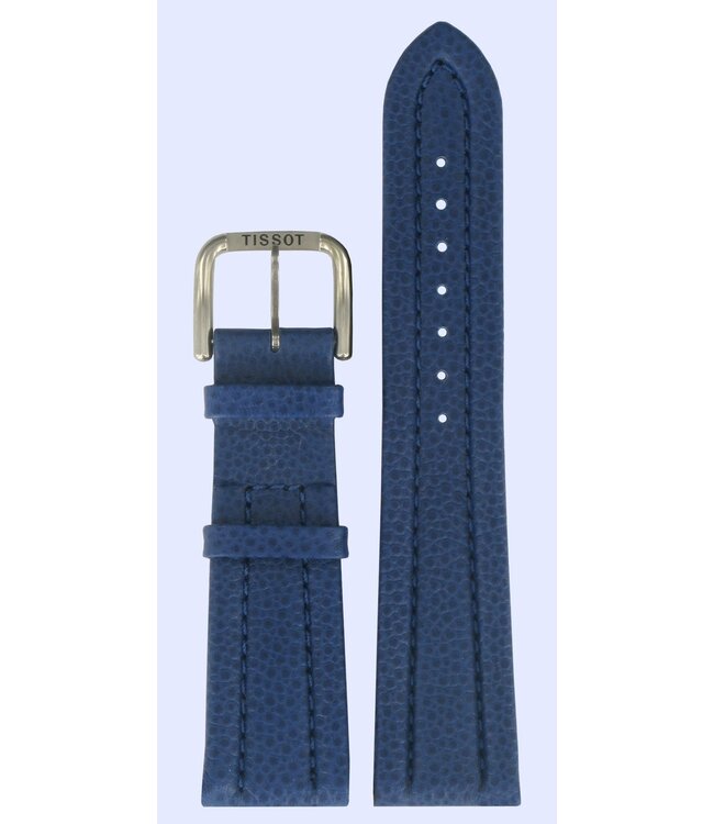 Tissot T62551161 Watch Band T600013286 Blue Leather 22 mm Two Timer 4