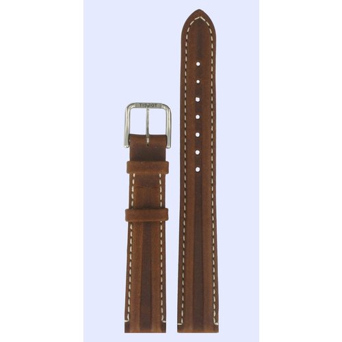 Tissot Tissot T14111132 Watch Band Brown Leather 14 mm Tissot Tissot T14111132 Watch Band Brown Leather 14 mm