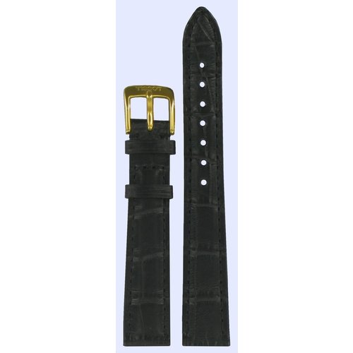 Tissot Tissot T71331131 Watch Band Black Leather 14 mm Tissot Tissot T71331131 Watch Band Black Leather 14 mm