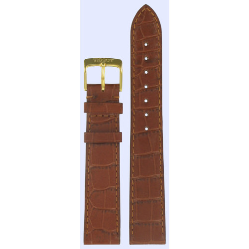 Tissot Tissot T7134 & T7136 Oroville Watch Band Brown Leather 18 mm Tissot Tissot T7134 & T7136 Oroville Watch Band Brown Leather 18 mm