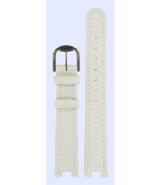 Tissot Tissot T51201100 & T51208110 Watch Band White Leather 16 mm