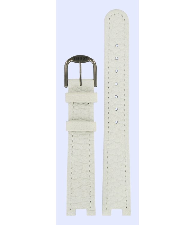 Tissot T51201100 & T51208110 Watch Band T600013522 White Leather 16 mm Rockwatch