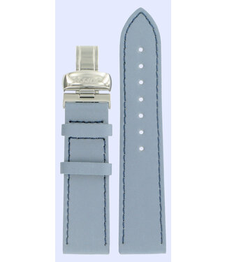 Tissot Tissot T56162379 Heritage Classic Watch Band Blue Leather 20 mm