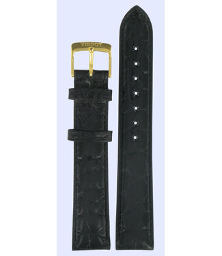 Tissot Tissot T71362134 & T71344734 Watch Band Black Leather 18 mm