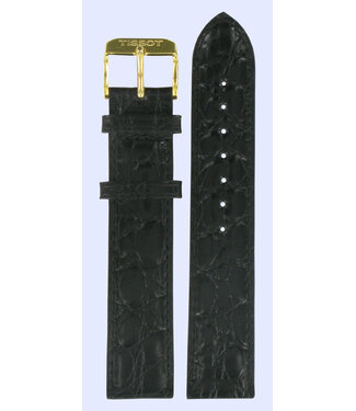 Tissot Tissot T71362034 Watch Band Black Leather 19 mm