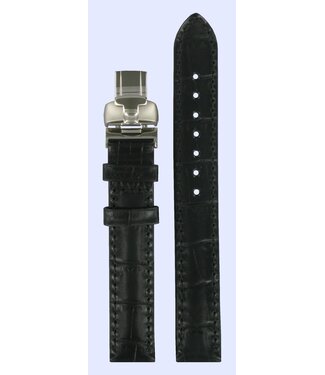 Tissot Tissot T045207 & T02122551 Uhrenarmband Schwarz Leder 14 mm