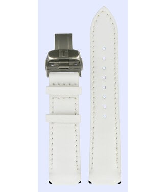 Tissot Tissot Z253/353 - T33765881 Watch Band White Leather 20 mm