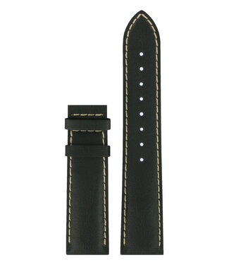 Tissot Tissot T2215A & T2216A Uhrenarmband Schwarz Leder 20 mm